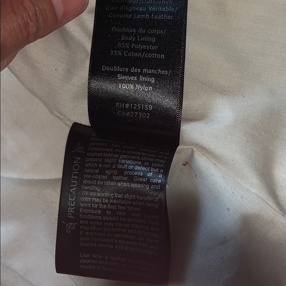 Mackage Leather Jacket - Picture 6 of 6